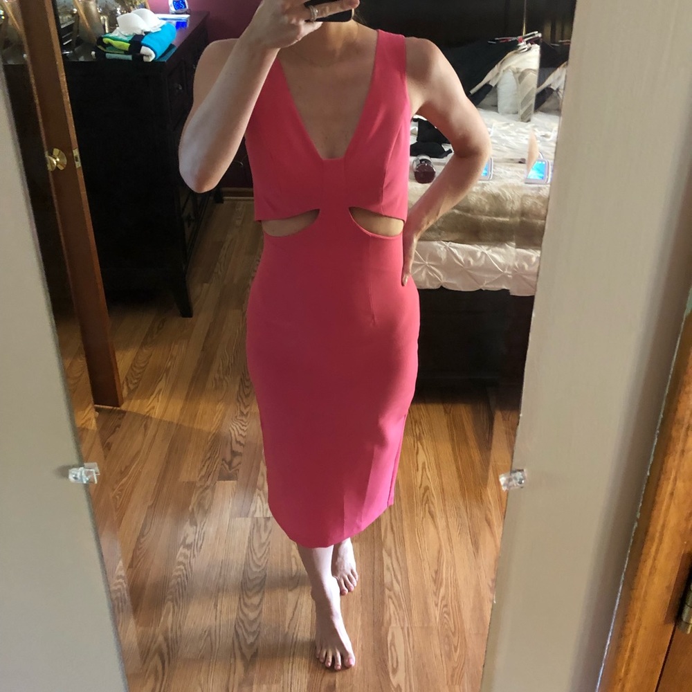 NWT; ASOS Bodycon Cut Out Dress